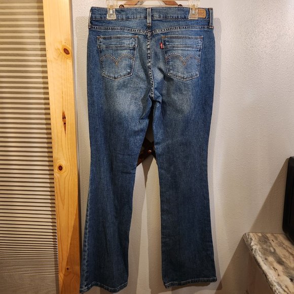 Levi's Womens Boot cut 515 Jeans Denim Detail Sz 10M - Picture 4 of 4